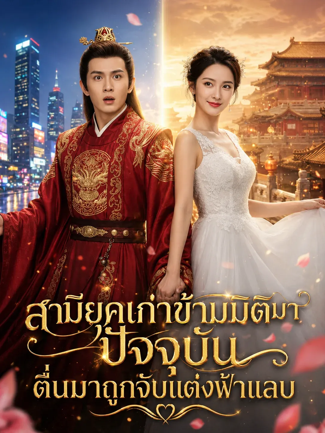 สามียุคเก่าข้ามมิติมาปัจุบันตื่นมาถูกจับแต่งฟ้าแลบ